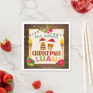 KerstLuau Party Napkins Servet