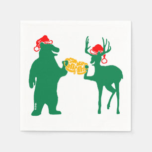 Kerstlui! Servet