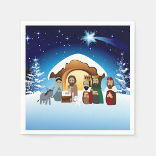 kerstluiers servet