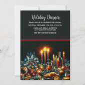 Kerstmaal Pasteltekening Kaart (Voorkant)