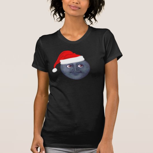 kerstmaan Emoji T-shirts (Voorkant)