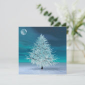 Kerstmaan Kaart (Staand voorkant)