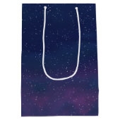 kerstmaan op palm medium cadeauzakje (Achterkant)