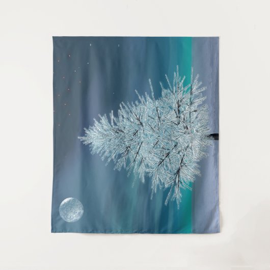 Kerstmaan Wandkleed (Voorkant)