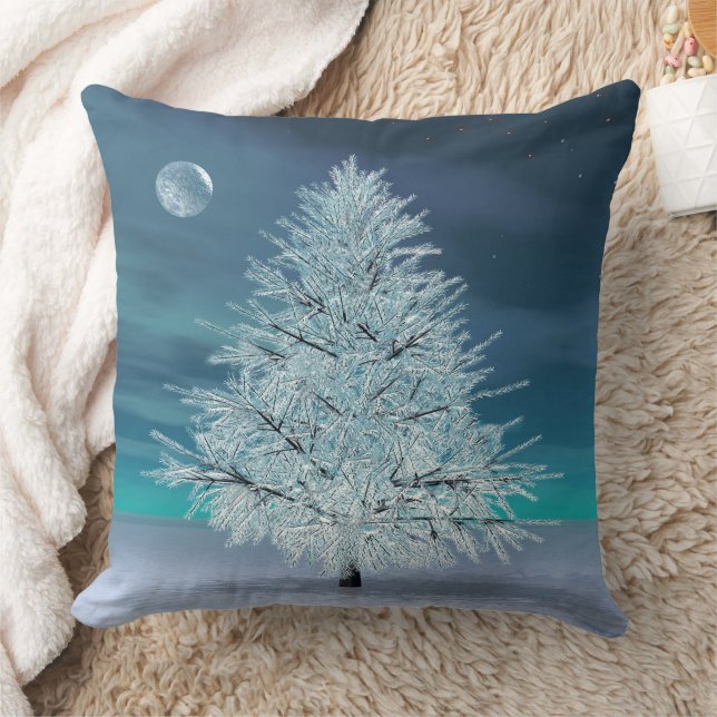 Kerstmaanlicht Kussen (Deken)