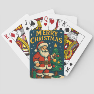 Kerstmagie Pokerkaarten