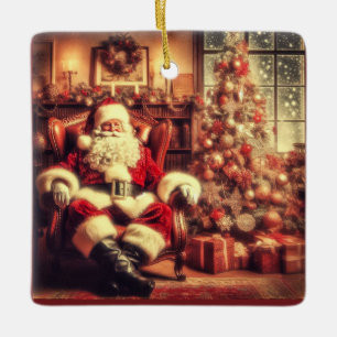 Kerstmagie Vintage Sinterklaas Ornament