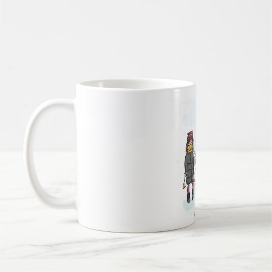 Kerstmagische Mok (Links)