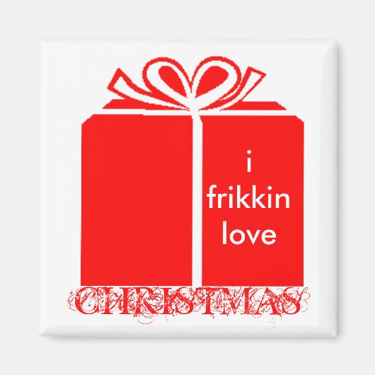 kerstmagneet magneet (Voorkant)
