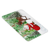 Kerstmagneet met kerstman en kerstman magneet (Rechterzijde)