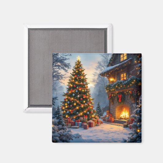 kerstmagneet voor buiten magneet (Voorkant / Achterkant)