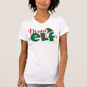 Kerstmam Elf T-shirt
