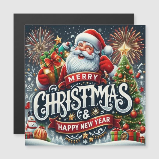 Kerstman (Voorkant / Achterkant)