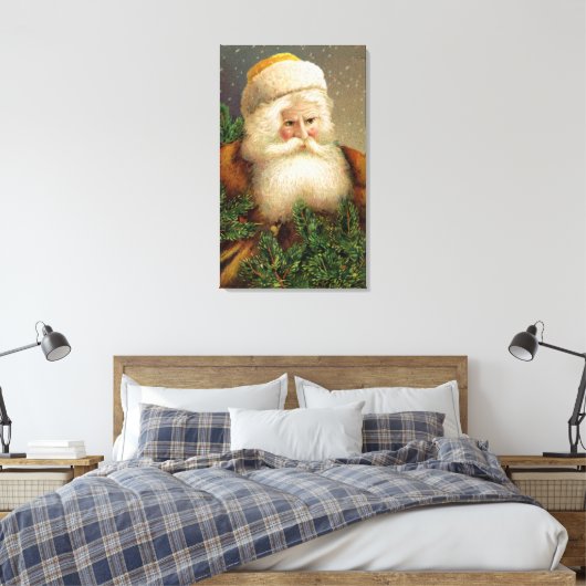 kerstman 11 canvas afdruk (Insitu (Slaapkamer))