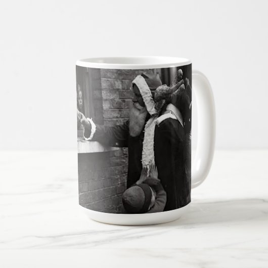 KERSTMAN (1931)  Kunst Kerst Mok (Voorkant rechts)