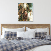 kerstman 3 canvas afdruk (Insitu (Slaapkamer))