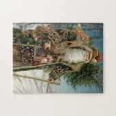  kerstman 3 legpuzzel (Horizontaal)