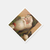  kerstman 8 servet (Hoek)