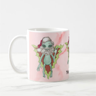 Kerstman Alien Sfeer Koffiemok