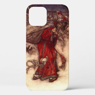 Kerstman Arthur Rackham iPhone 12 Hoesje