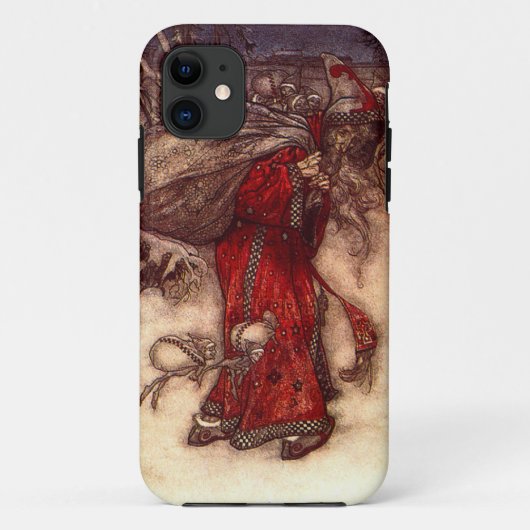 Kerstman Arthur Rackham Case-Mate iPhone Case (Achterkant)