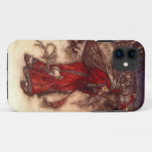 Kerstman Arthur Rackham Case-Mate iPhone Case (Achterkant (horizontaal))