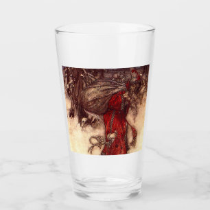 Kerstman Arthur Rackham Glas