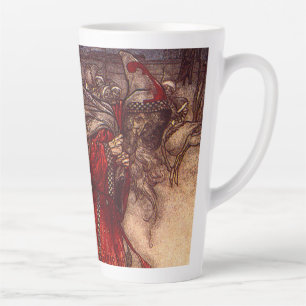 Kerstman Arthur Rackham Latte Mok