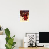 Kerstman Arthur Rackham Poster (Thuiskantoor)