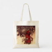 Kerstman Arthur Rackham Tote Bag (Achterkant)