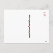  Kerstman Artist Christmas Feestdagenkaart (Achterkant)