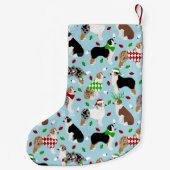 Kerstman Australian Shepherd Kleine Kerstsok (Achterkant)