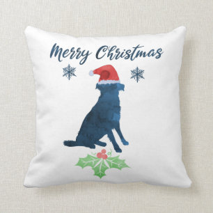 Kerstman Australian Shepherd Kussen