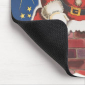  kerstman, avond voor Kerstmis Muismat (Hoek)