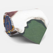  kerstman, avond voor Kerstmis Stropdas (Opgerold)