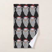 kerstman bad handdoek (Handdoek)