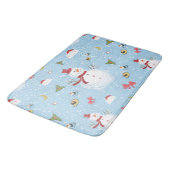 Kerstman Badmat (Gekanteld)