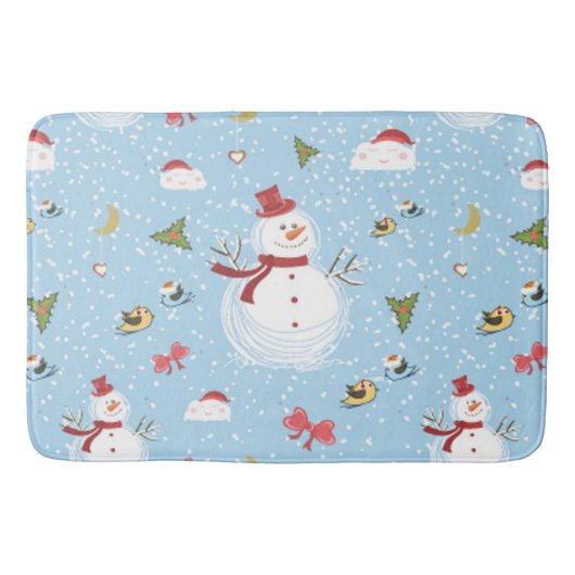 Kerstman Badmat (Voorkant)