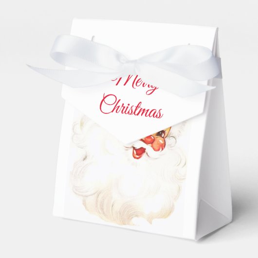 kerstman bedankdoosjes (Voorkant Zijde)