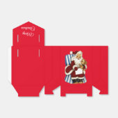 kerstman bedankdoosjes (Uitgevouwen)