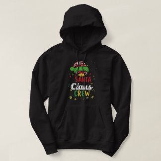 Kerstman Bemanning Grappige Matching Groep Kerstmi Hoodie