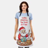 Kerstman Bespaar Kerstmis Een Batch Bij Een | Schort (Gedragen)