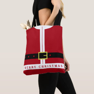 Kerstman Boodschappentas Draagtas