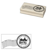 Kerstman brief Noordpool Express Mail Rubberstempel (Gestempeld)