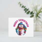 Kerstman Briefkaart (Staand voorkant)