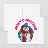 Kerstman Briefkaart (Voorkant / Achterkant)