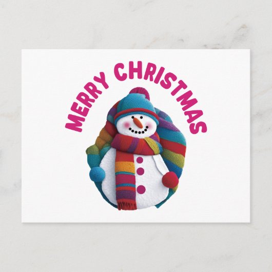 Kerstman Briefkaart (Voorkant)