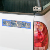 Kerstman Bumpersticker (Op Truck)