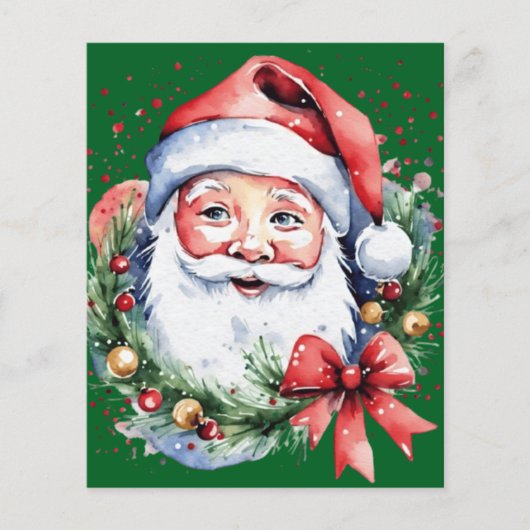 Kerstman cadeau-ideeën (Voorkant)