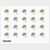 Kerstman cadeau Tags (Vel)